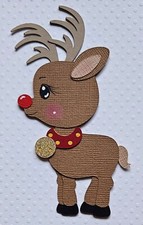 Rudolph. Scrapbook, Card Making Paper Piecing