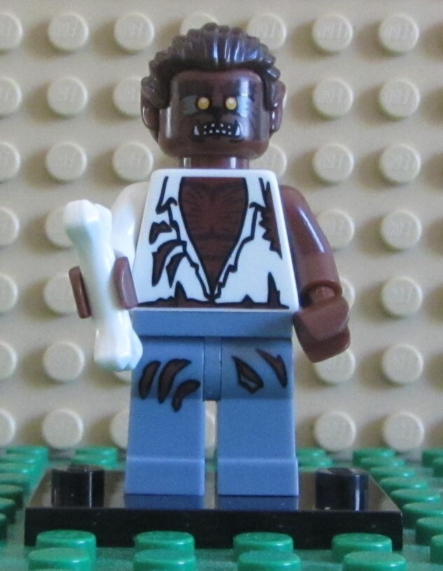 LEGO MINIFIGURE COLLECTIBLE SERIES 4~8804-12~WEREWOLF~COMPLETE w