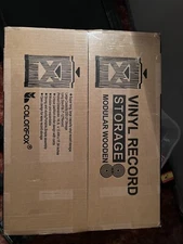 Vinyl Modular Wooden Storage. Fits 7”-12” Records Brand New Never Been Opened