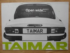 TVR TAIMAR original 1976 UK Mkt Sales Brochure