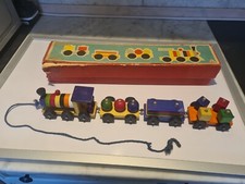Tofa Wooden Train 1950s 100 Complete