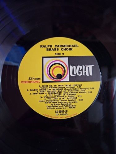 Ralph Carmichael Sometimes I Just Feel It This Way **Album Only** - Picture 3 of 4