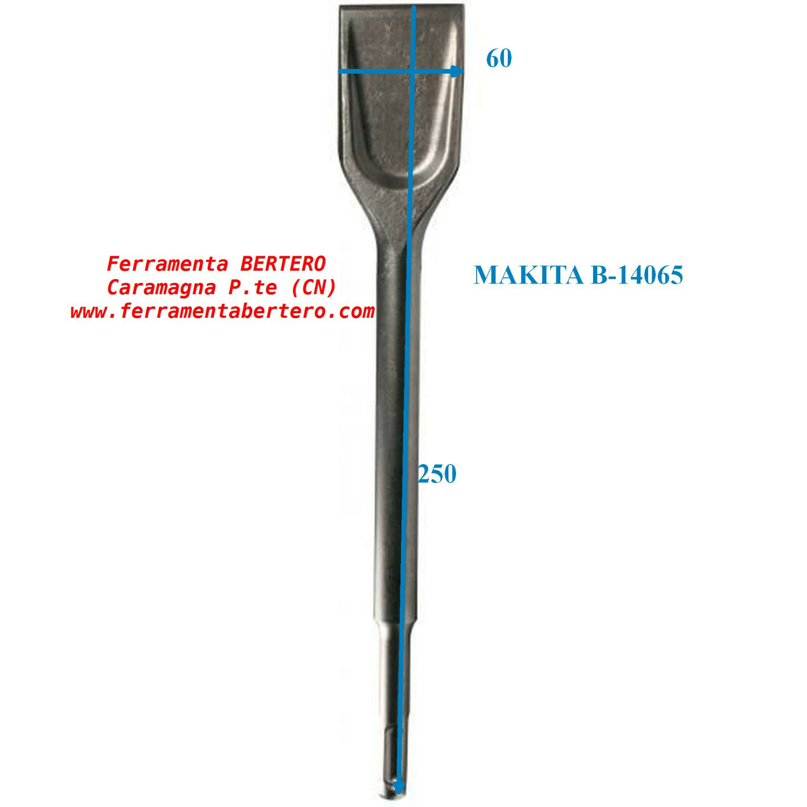 MAKITA SDS-PLUS scalpello trapano a Martello Combinato ecc. 40mm x 250m