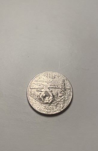 2005-P California US Quarter coin strike lots of errors in this coin. #12 - Picture 2 of 5