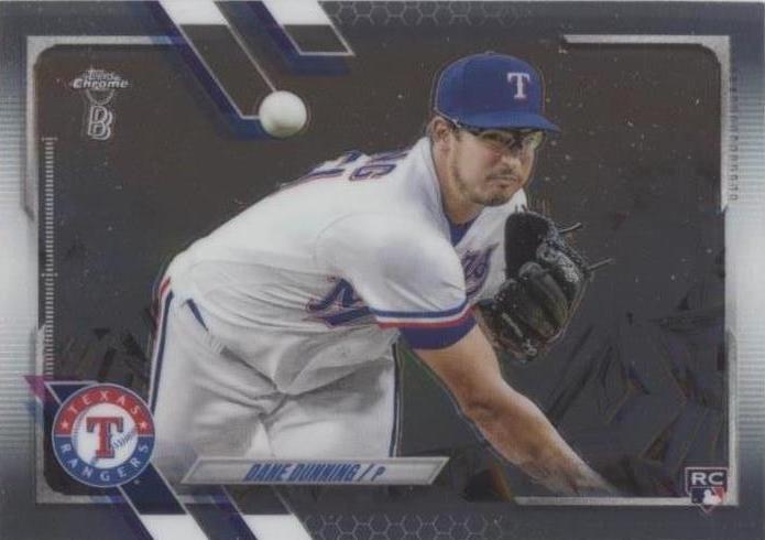 2021 Topps Chrome Ben Baller Edition - Dane Dunning #187 - 1 of 1