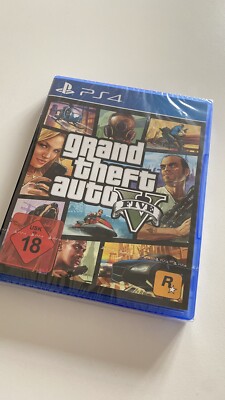 Grand Theft Auto V - GTA 5 - Erstauflage 2014 - PS4 - Neu & OVP - PLAYSTATION PS