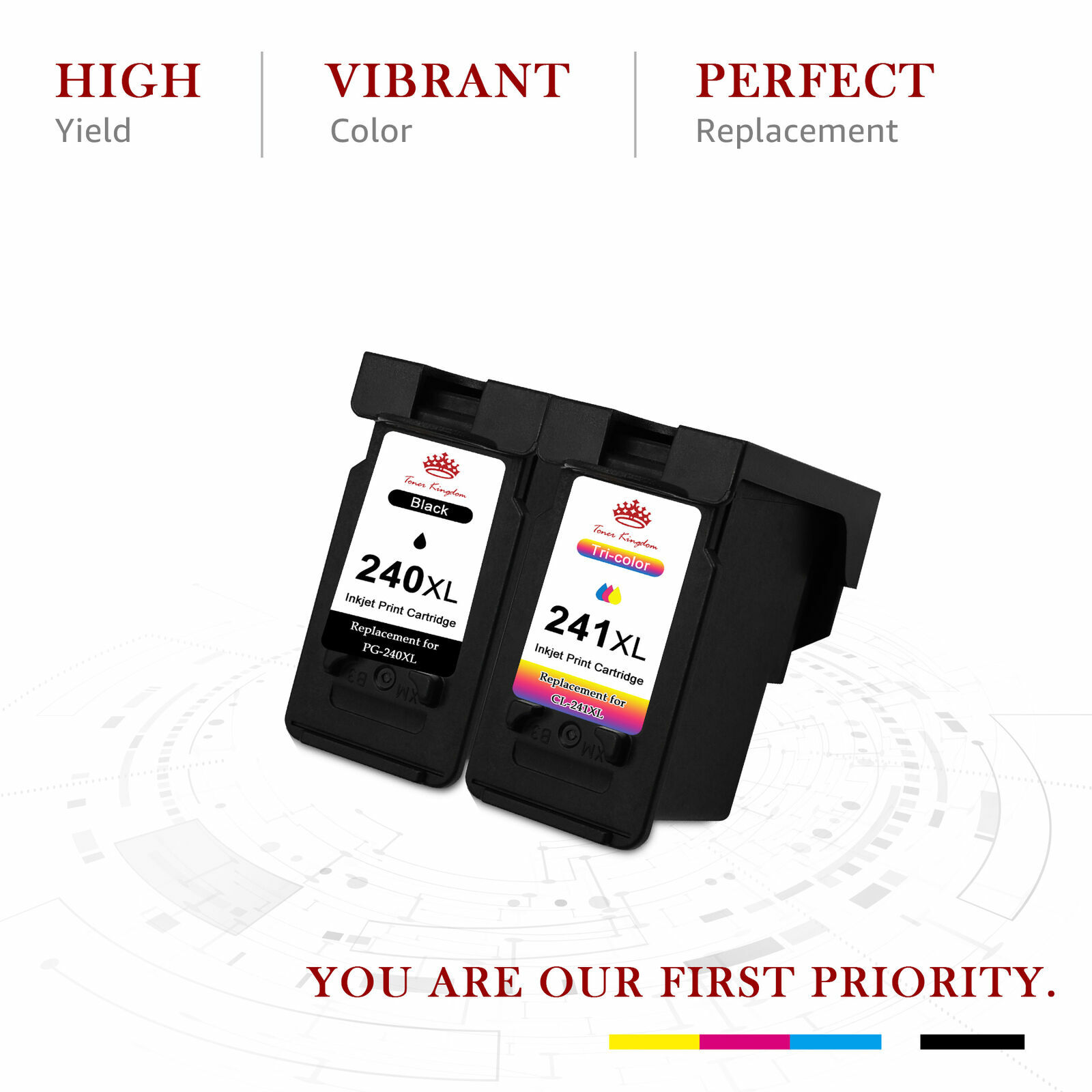 Black PG-240XL Ink Cartridge For Canon PIXMA Printer MX432 MX439 MX452 ...