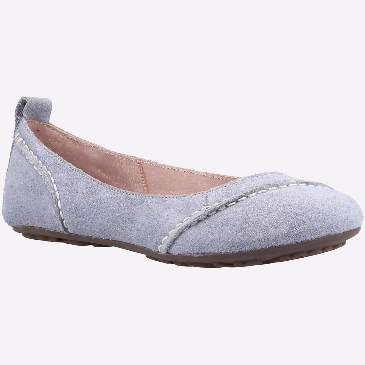 Grey ballerina best sale pumps