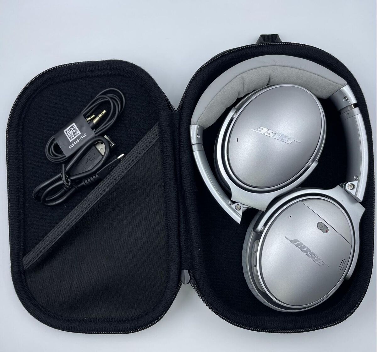 Bose QuietComfort 35 II QC35 Series Wireless Noise Cancelling Headphone  Silver