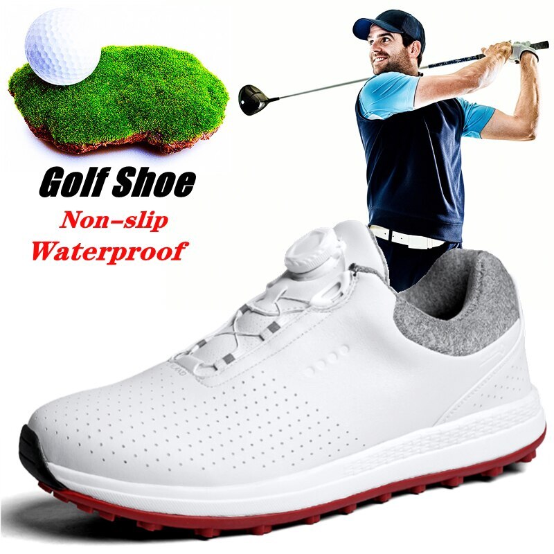 Flylan Waterproof Golf Shoes Golf Training Sport Sneakers Size 12 Amazon.com | FENLERN Golf Shoes for Men Waterproof Wide  main image 3