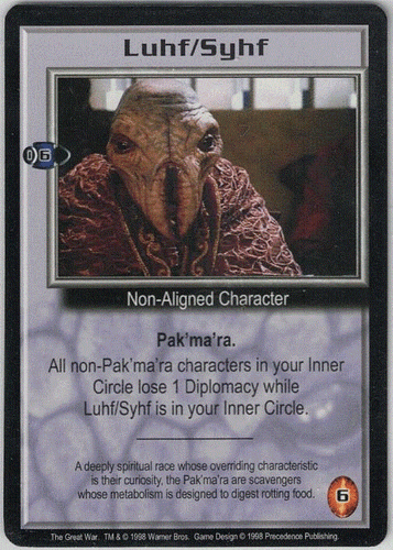 Babylon 5 CCG The Great War Ed Individual Card Sale Near Mint or Better Part 2/4 - Picture 19 of 25