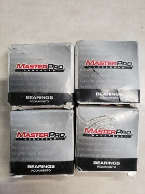 LOT OF 4 MASTERPRO UNDERCAR BEARINGS PT A-12