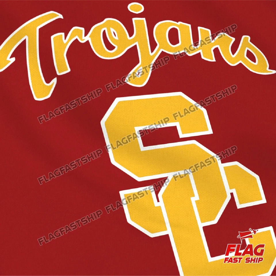 USC Trojans 3x5 ft Flag University of Southern California NCAA FREE Shipping - Image 4 of 4