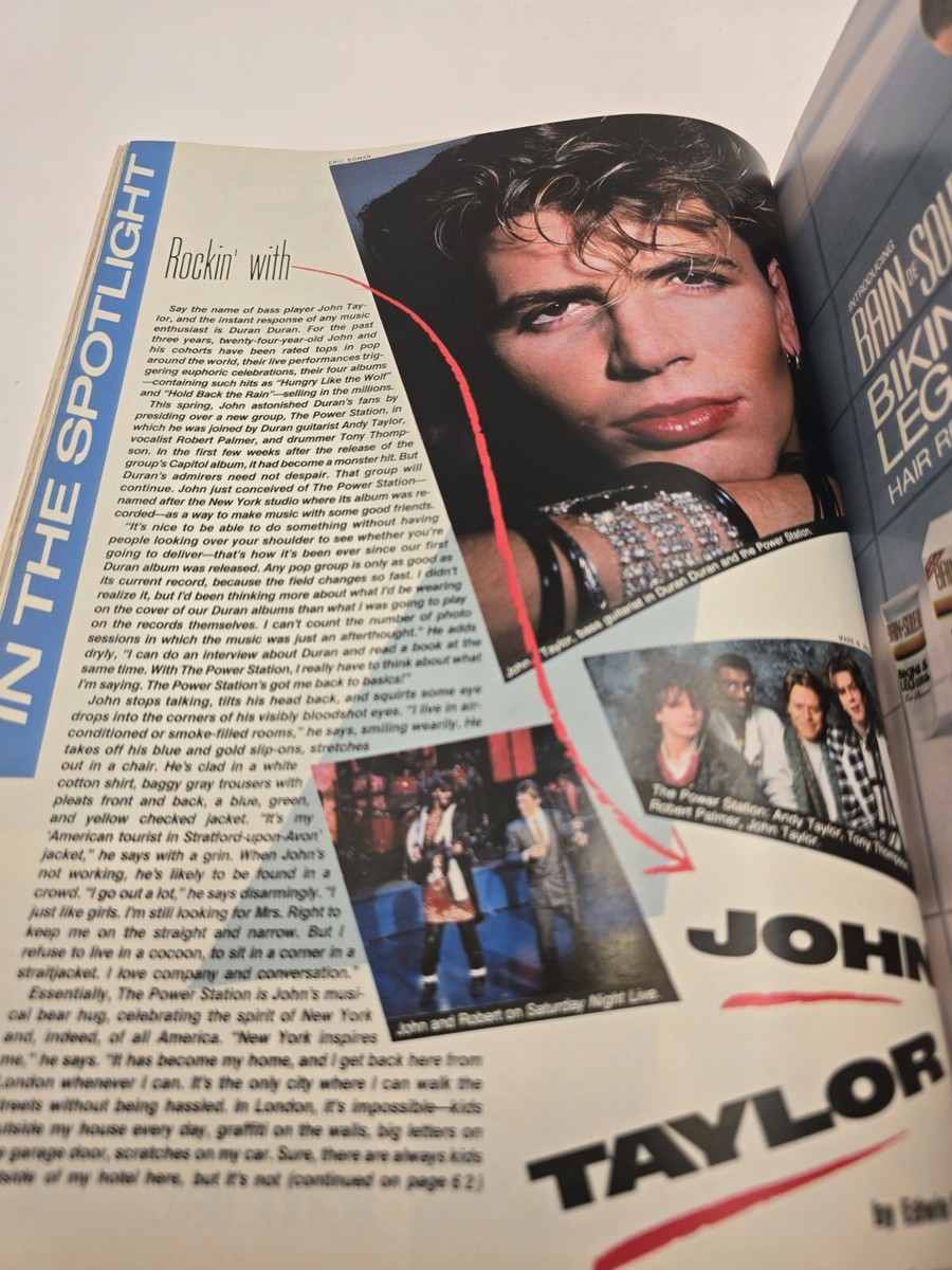 Vintage Seventeen Magazine July 1985 Rob Lowe Emilio Estevez Tom