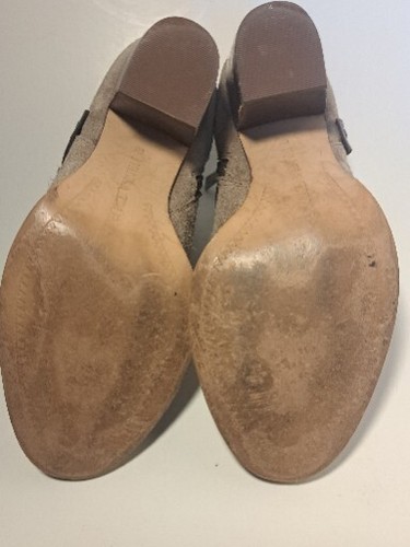 Ivanka Trump Itfiloer Stiefeletten seitlicher Reißverschluss Blockabsatz grau Damen Größe: 6 M - Bild 6 von 7