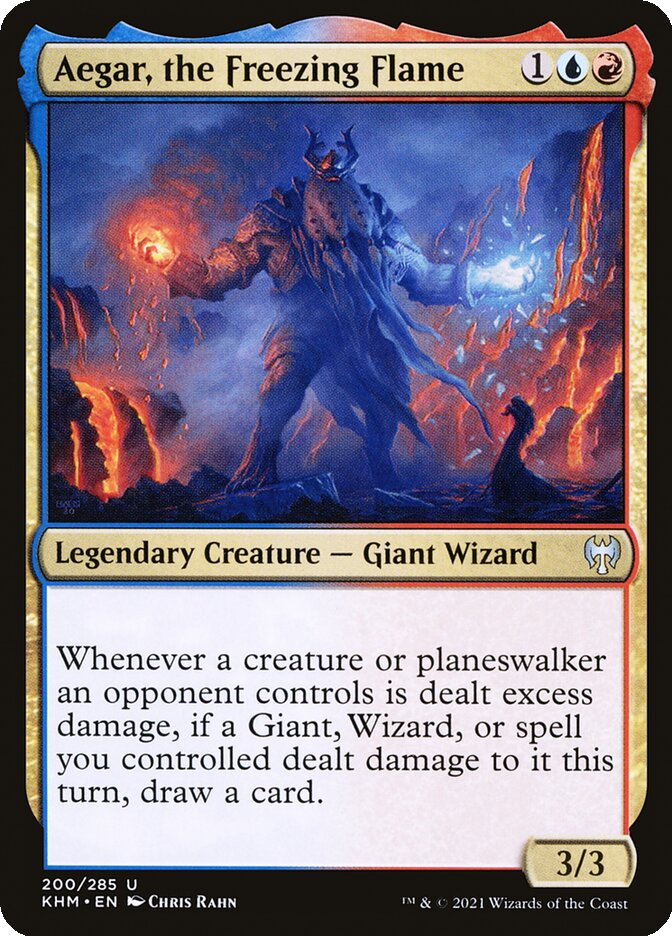 Blue Red Giants Deck - Magic: The Gathering - incl. Deckbox-Sleeves