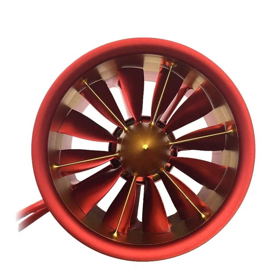 RC Air Plane Ducted Fan Metal Culvert 12 Blades For EDF 4250 Motor 6S 12S 14S - Image 4 of 4