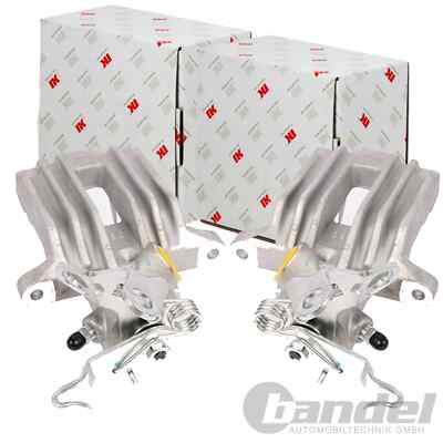 2X NK BREMSSATTEL HINTEN LINKS RECHTS PASSEND FÜR AUDI A3 SEAT ALTEA XL LEON 1P