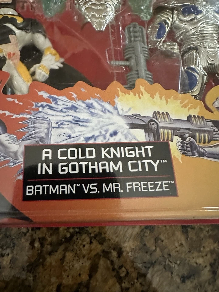 Juego de figuras Kenner Batman y Robin MR Freeze A Cold Knight In Gotham City 1997 Foto 2 de 4