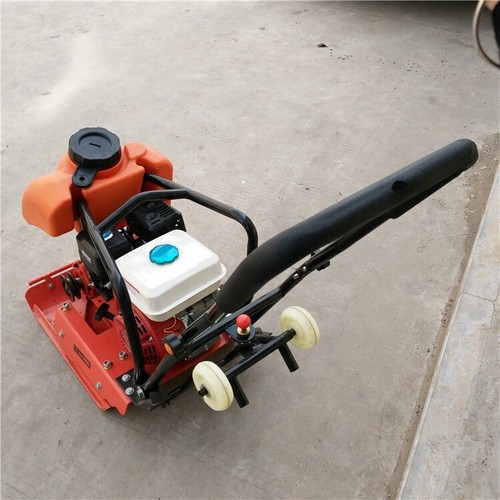 Straßenverdichtung Asphalt Boden Benzin Tamper klein Vibrationsbenzin Vibrationspl