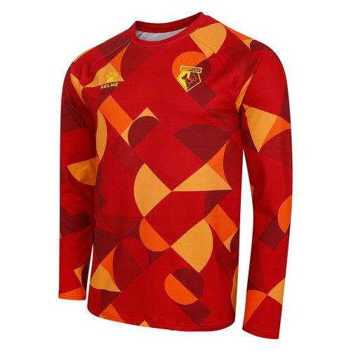 Watford FC 24/25 Adults L/S Pre-Match Jersey - Picture 2 of 3