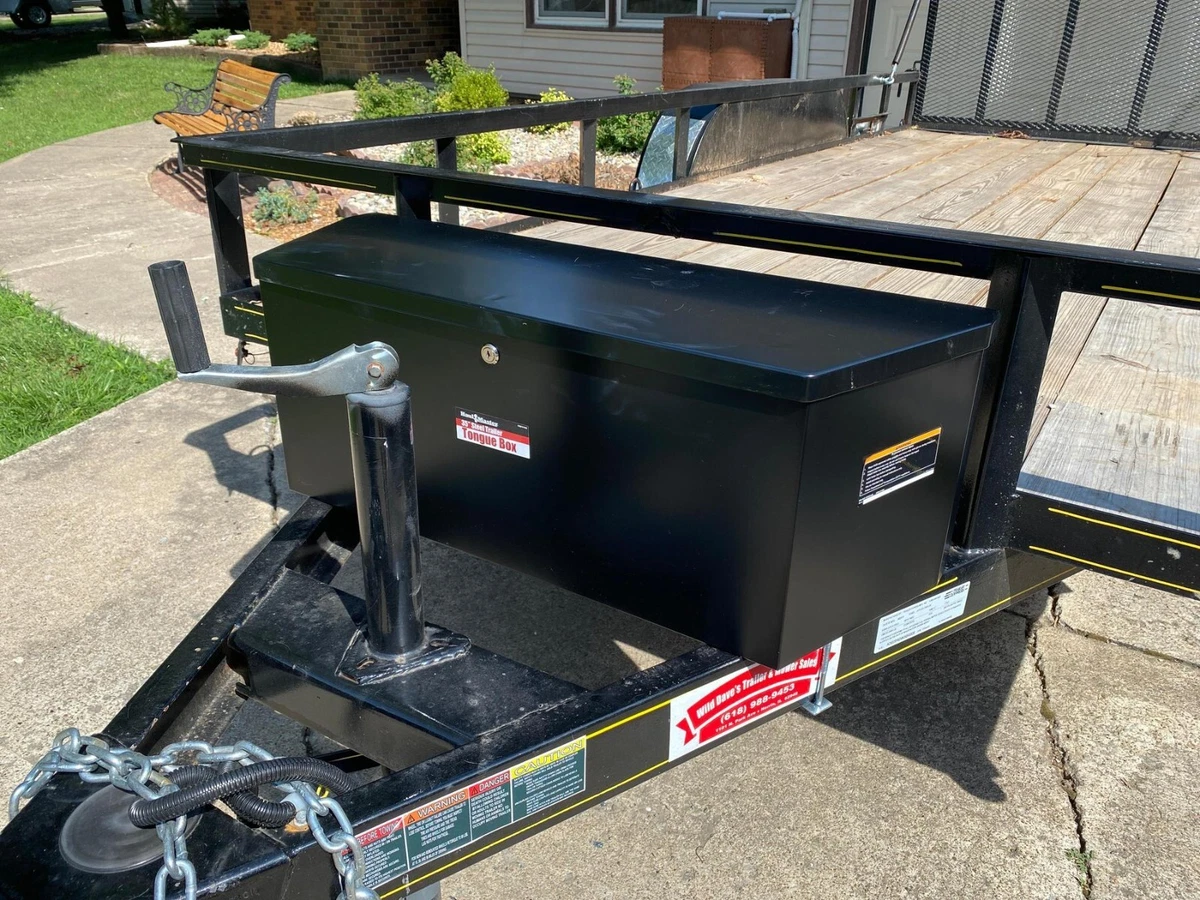 Tractor Supply Trailer Tongue Box Review Install svauto.dk