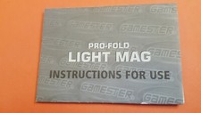 Gameboy Advance - Pro-Fold Light Mag (Magnifier) *INSTRUCTIONS ONLY*
