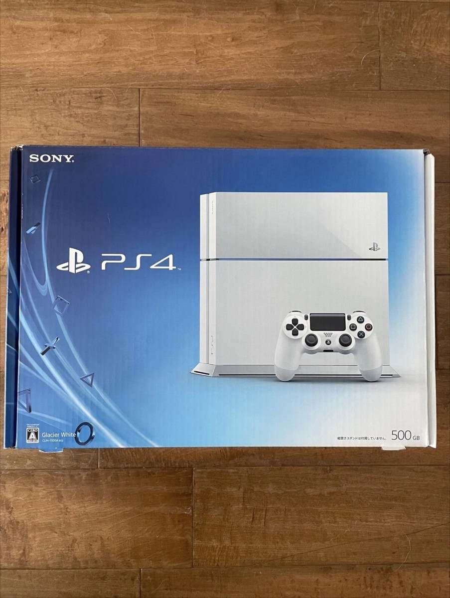 Japan Sony PlayStation 4 500GB Glacier White Console, 2