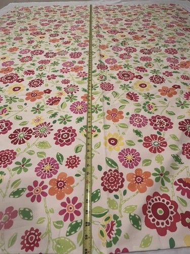 Teen Colorful Pink Floral Flowers Duvet Full/Queen Cotton Polyester Retro Hippie - Picture 10 of 24