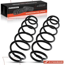 A-Premium 2x Rear L & R Coil Springs for Audi A4 B8 2009-2015 Sedan 8K0511115DD