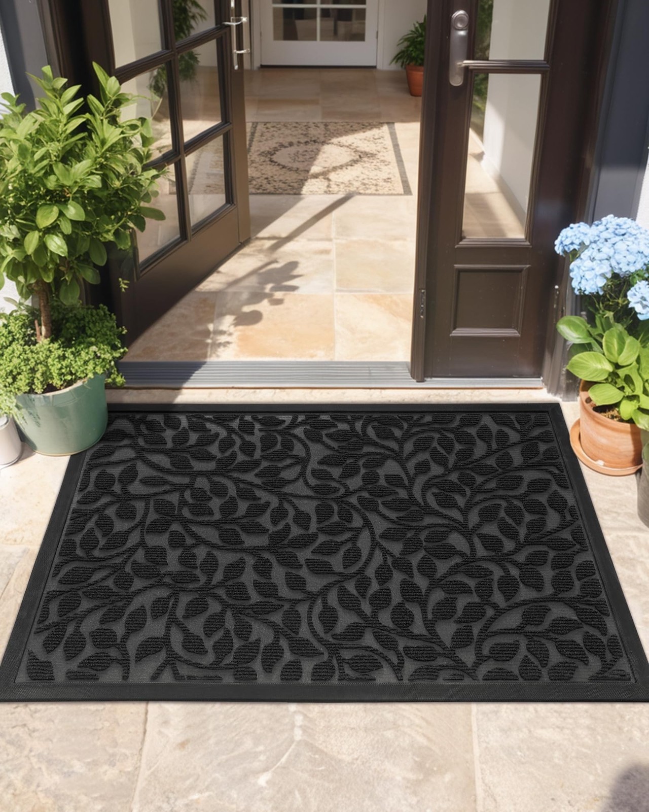 Color & Geometry 24x35 Outdoor Door Mat for Dirt and Debris at Entrances