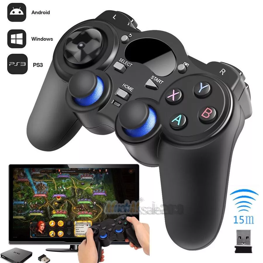 Wireless USB Controller Gamepad Joystick for Android TV Box Laptop PC | eBay