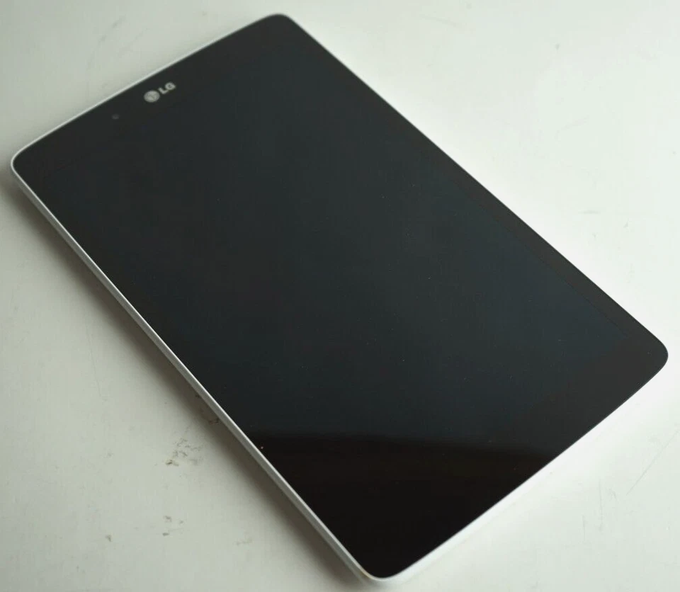 LG V480 WIFI Tablet White Android Corner Screen Discoloration - Image 2 of 4