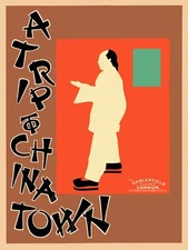 7903.Decoration Poster.Home Room wall art design.A trip to Chinatown.China love