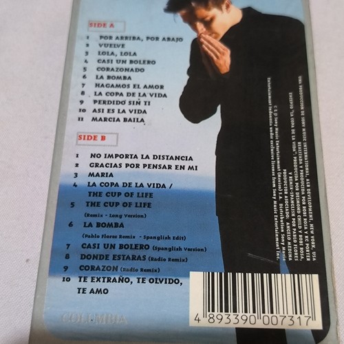Ricky Martin - Vuelve asian tour SPECIAL EDITION 1998 original indonesia tapes - Picture 6 of 8