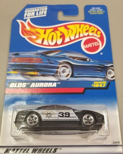 1999 Hot Wheels Olds Aurora Police Car Collector #1047 - Picture 2 of 4
