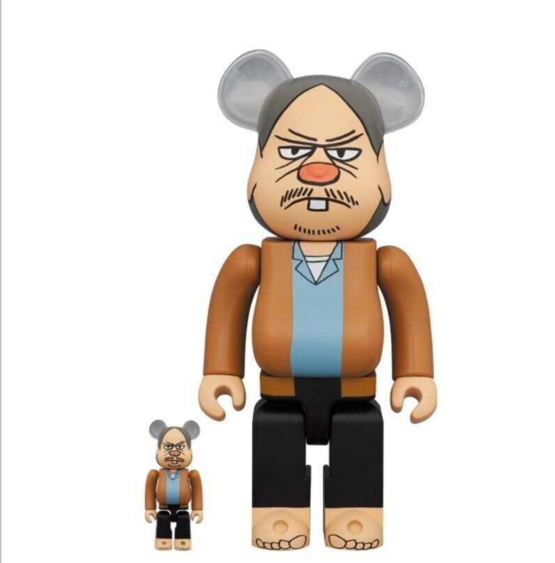 Medicom Toy Bearbrick Be@rbrick 400% and 100% Set YUSUKE Medicom Toy Bearbrick Be@rbrick 400% and 100% Set YUSUKE