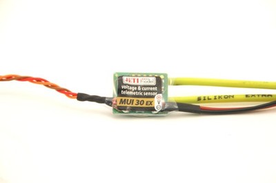 Jeti - 2.4 GHz Duplex EX MUI 30 Spannungs- und Stromsensor
