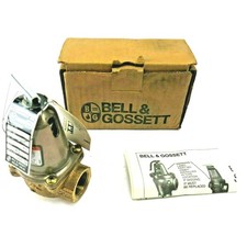 3/4 " X 3/4" NPT RELIEF VALVE ( 110125 ) 75 PSI  BY BELL AND GOSSETT
