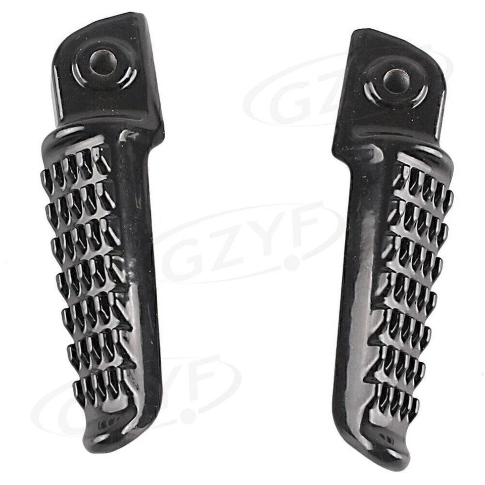 Motor Black Rear Passenger Foot Pegs Fits Kawasaki Ninja ZX6R ZX10R ZX12R ZX9R - Image 4 of 4