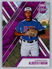 Alberto Fabian 2017 Elite Extra Edition Aspirations Purple /200 #170