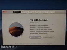 Apple MacBook 13 Late 2009 White/Intel Core 2 Duo 2.26GHz, 250 GB HDD 4 GB RAM