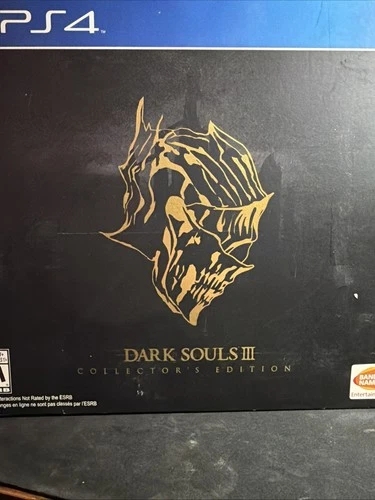 Dark Souls III: Collector's Edition (Sony PlayStation 4, 2016) NO DISC FOR GAME
