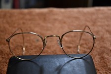 NOS ANTIQUE BAUSCH  LOMB FUL-VUE WIRE RIMMED EYEGLASSES FRAME 1/10 12K GF SALE