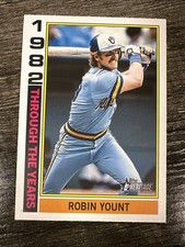 Robin Yount 2025 Topps Heritage Baseball Through The Years Brewers TTY-5