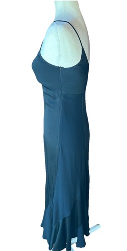 Vtg Moschino Cheap & Chic Rare 90's Black Maxi Slip Bias Cut Dress Size XS - Picture 4 of 16