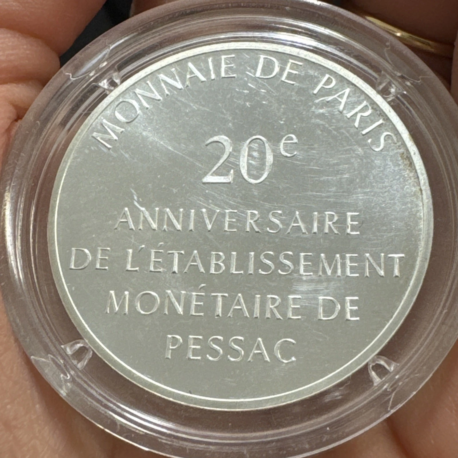 Monnaie De Paris 20e Anniversaire De L’Etablissement Monétaire De Pessac 1993FDC