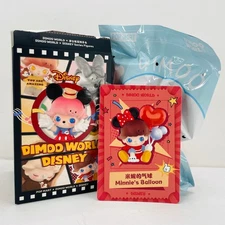 POP MART Dimoo World x Disney Series Confirmed Figure Doll - Minnie's Balloon