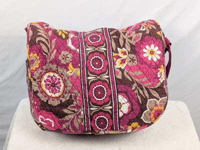 Vera Bradley Carnaby Messenger Handbag Crossbody Quilted