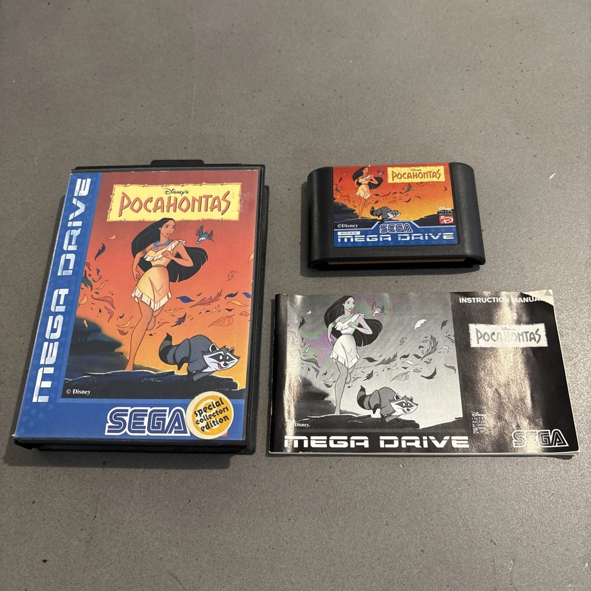 Ficha Técnica de Pocahontas para Sega Pico | Museo del Videojuego